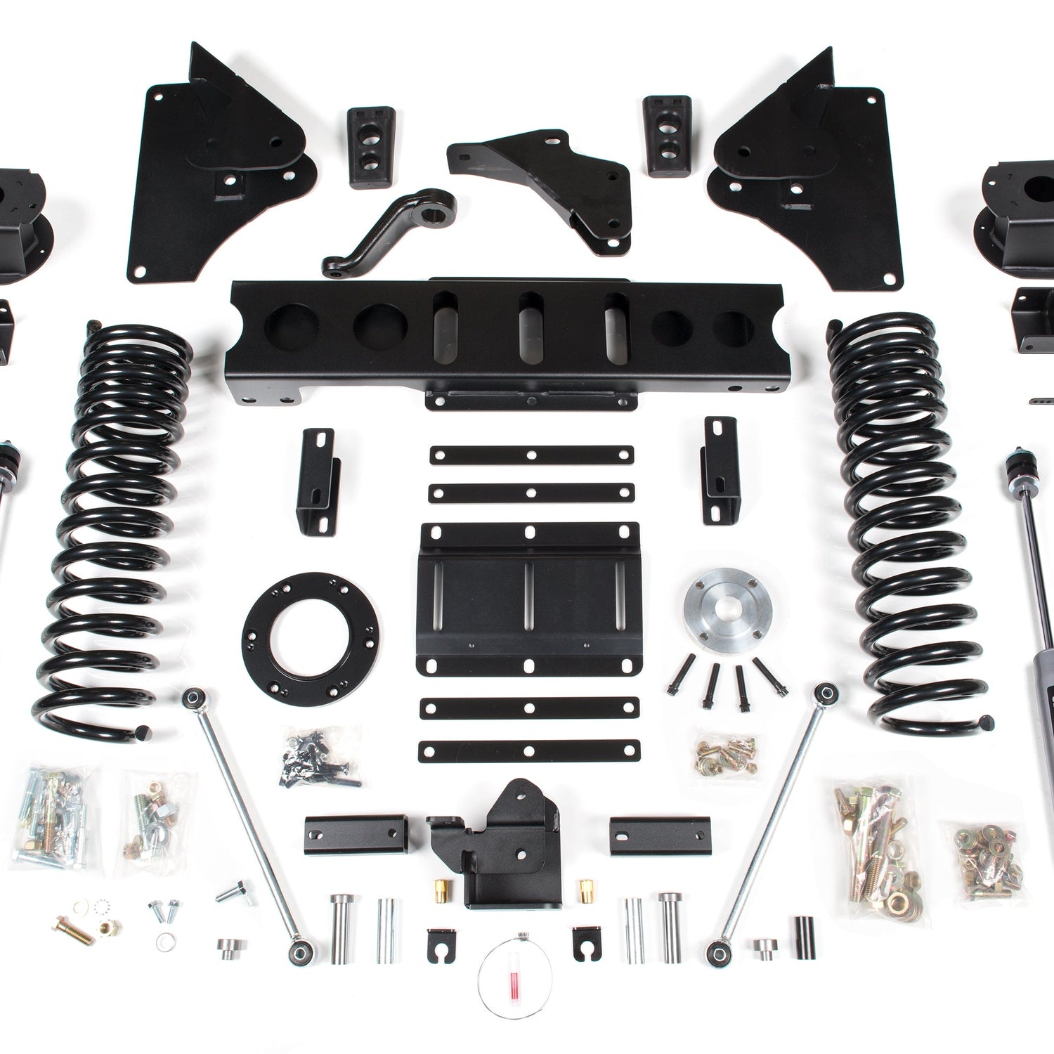 5.5-Inch Lift Kit w/ 4-Link for 2014-2018 Dodge Ram 2500 w/ Rear Air Ride 4WD Gas