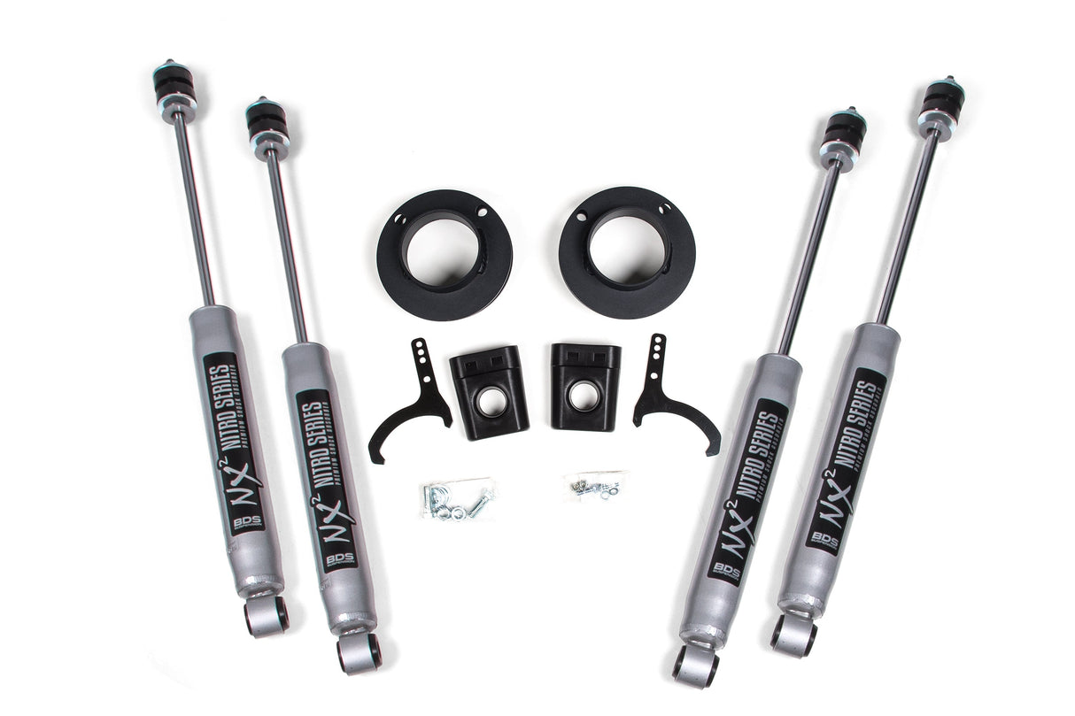 2-Inch Leveling Kit for 2014-2024 Dodge Ram 2500 w/ Rear Air Ride 4WD