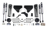 4-Inch Lift Kit for 2013-2018 Dodge Ram 3500 w/ Rear Air Ride 4WD Gas
