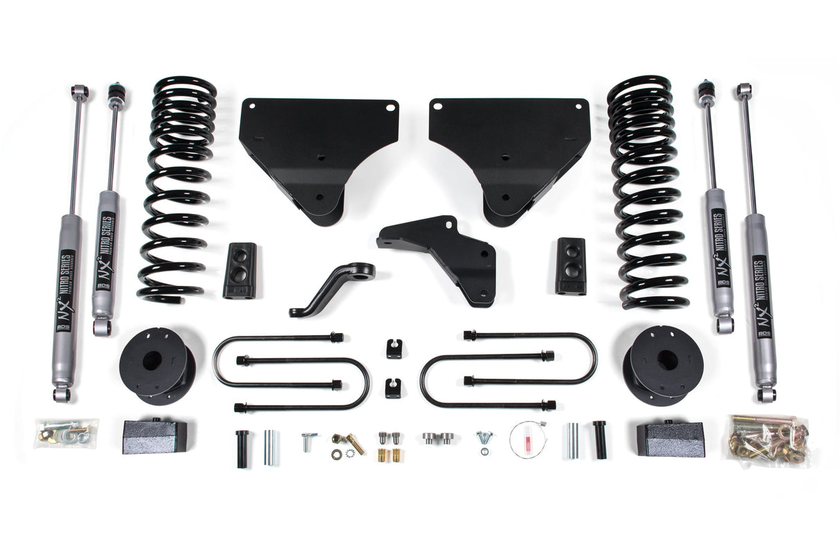 4-Inch Lift Kit for 2013-2018 Dodge Ram 3500 w/ Rear Air Ride 4WD Gas