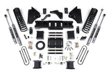 5.5-Inch Lift Kit for 2013-2018 Dodge Ram 3500 w/ Rear Air Ride 4WD Gas