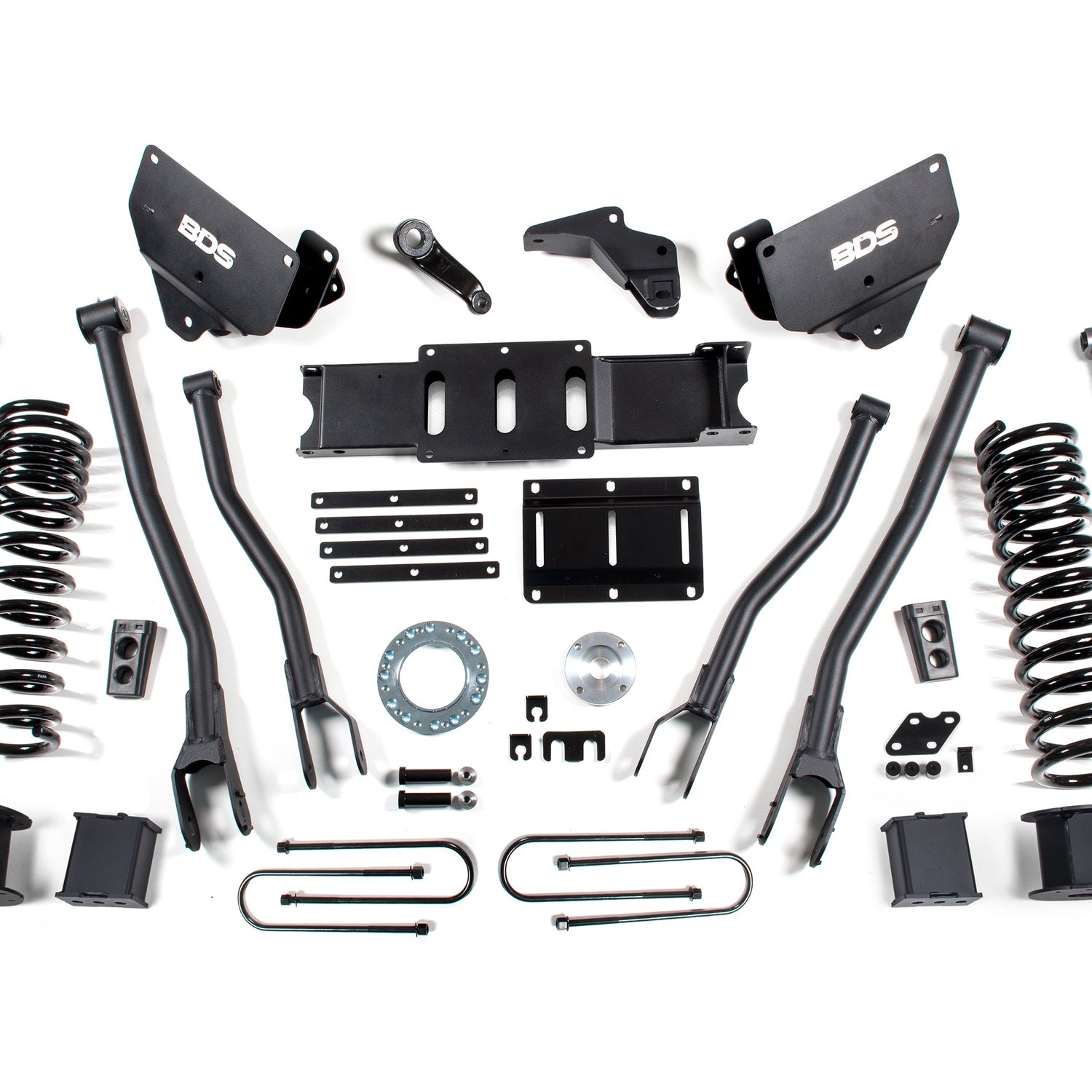 5.5-Inch Lift Kit w/ 4-Link for 2013-2018 Dodge Ram 3500 w/ Rear Air Ride 4WD Gas