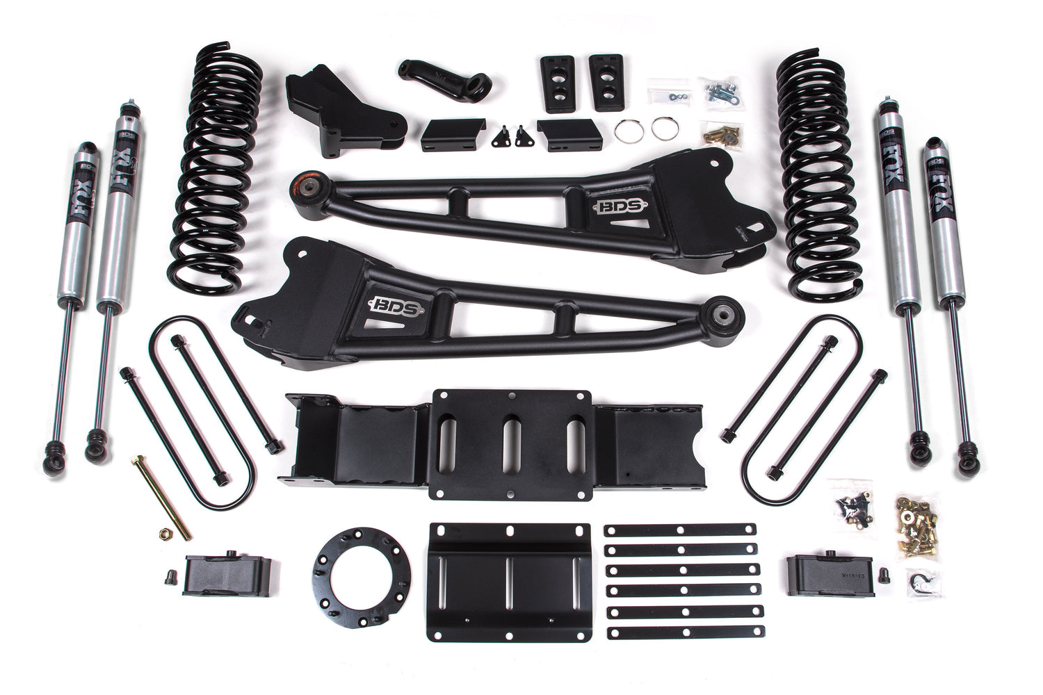 4-Inch Lift Kit w/ Radius Arm for 2019-2024 Dodge Ram 3500 4WD Gas