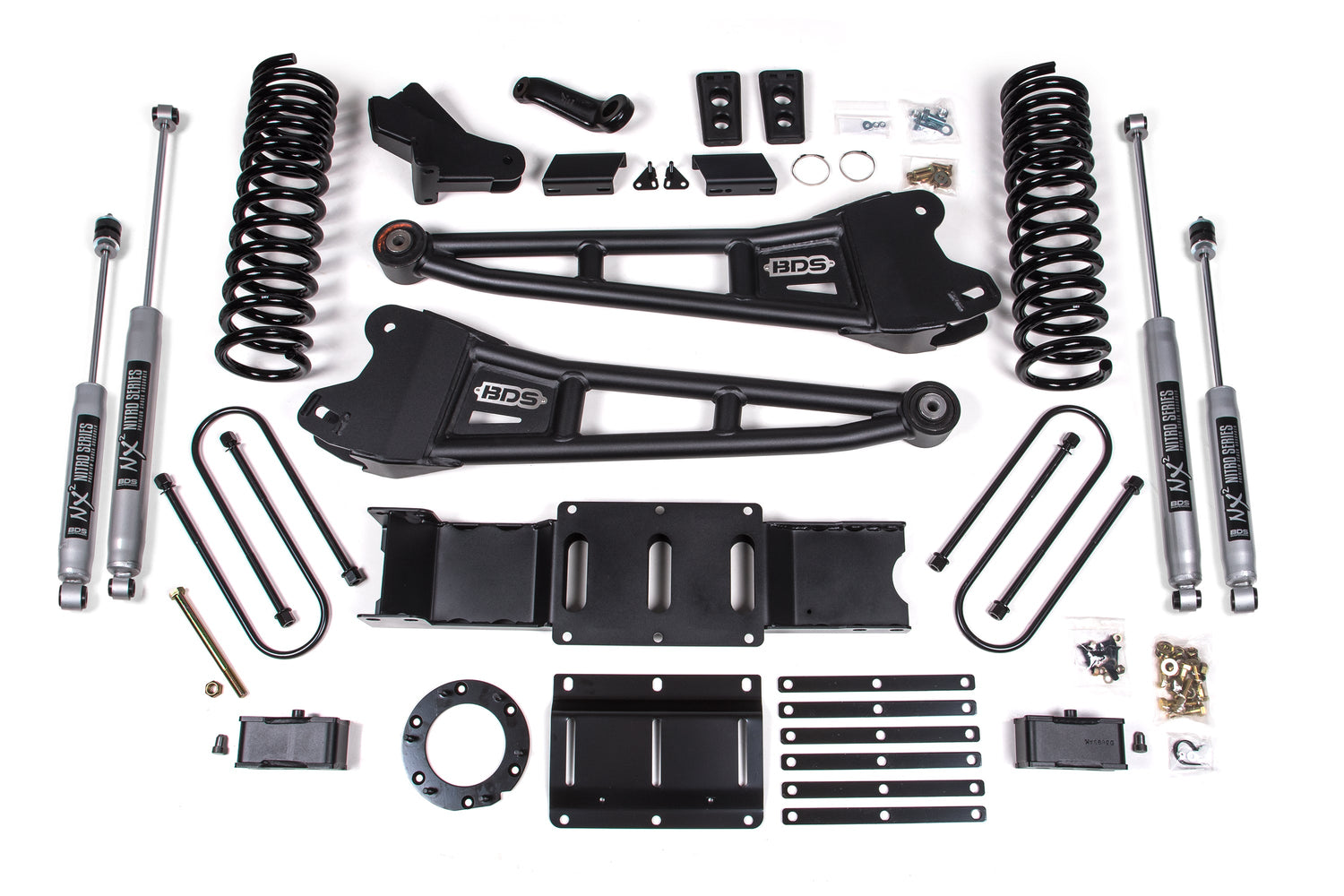 4-Inch Lift Kit w/ Radius Arm for 2019-2024 Dodge Ram 3500 4WD Diesel