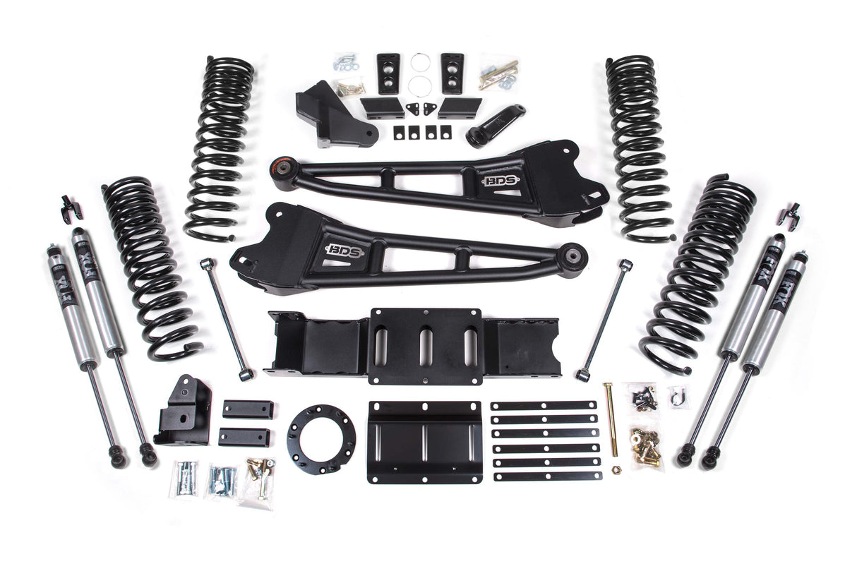 5.5-Inch Lift Kit w/ Radius Arm for 2019-2024 Dodge Ram 2500 4WD Gas