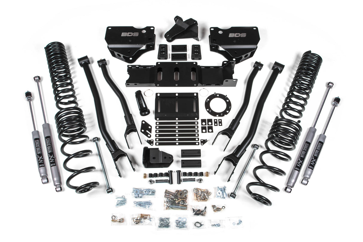 5.5-Inch Lift Kit w/ 4-Link for 2019-2024 Dodge Ram 2500 4WD Gas