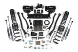 5.5-Inch Lift Kit w/ 4-Link for 2019-2024 Dodge Ram 2500 4WD Gas