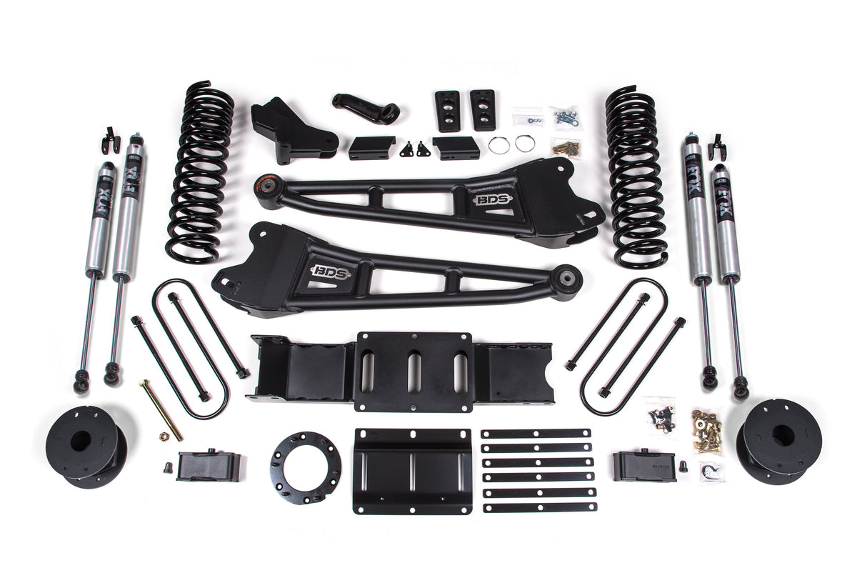 4-Inch Lift Kit w/ Radius Arm for 2019-2024 Dodge Ram 3500 w/ Rear Air Ride 4WD GAS