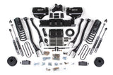 4-Inch Lift Kit w/ 4-Link for 2019-2024 Dodge Ram 3500 w/ Rear Air Ride 4WD Diesel