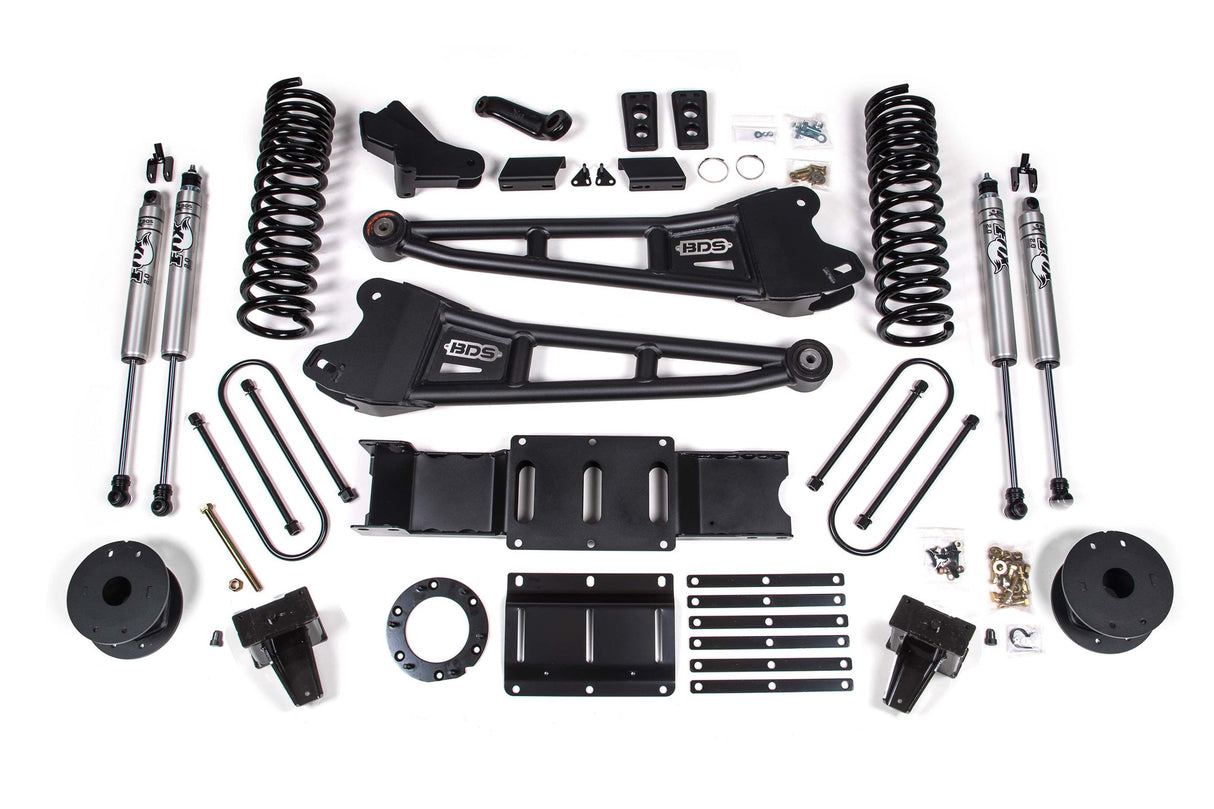5.5-Inch Lift Kit w/ Radius Arm for 2019-2024 Dodge Ram 3500 w/ Rear Air Ride 4WD GAS
