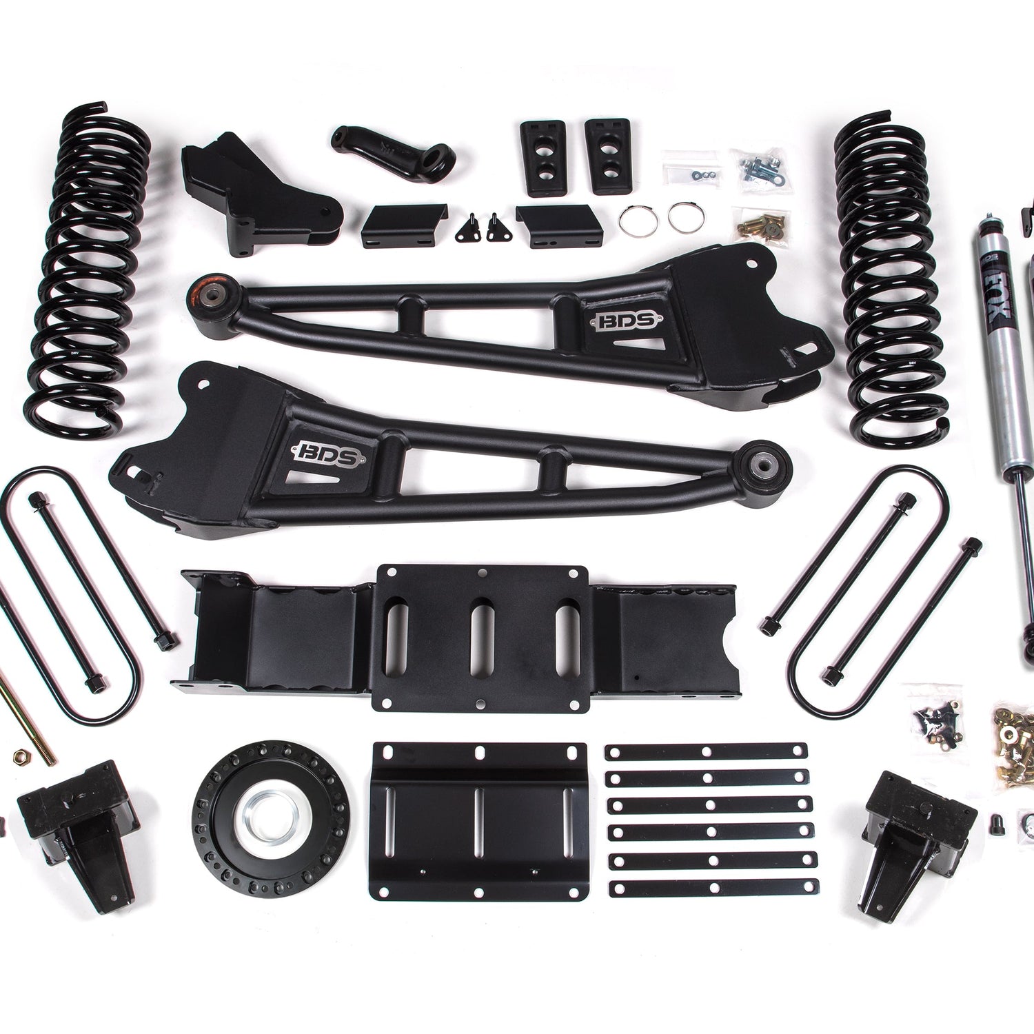 6-Inch Lift Kit w/ Radius Arm for 2019-2024 Dodge Ram 3500 w/ Rear Air Ride 4WD Diesel