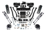 5.5-Inch Lift Kit w/ 4-Link for 2019-2024 Dodge Ram 2500 w/ Rear Air Ride 4WD Gas