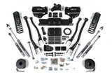 5.5-Inch Lift Kit w/ 4-Link for 2019-2024 Dodge Ram 2500 w/ Rear Air Ride 4WD Gas