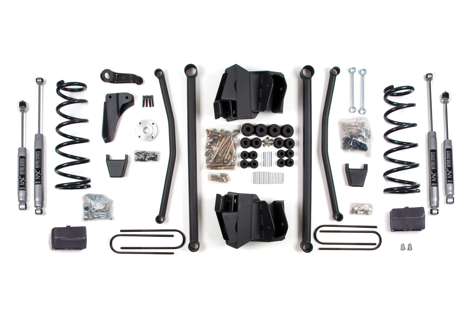 8-Inch Lift Kit - Long Arm for 2008 Dodge Ram 2500/3500 4WD Diesel