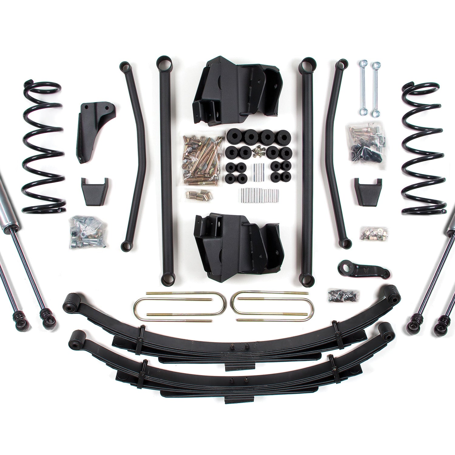 4-Inch Lift Kit - Long Arm for 2008 Dodge Ram 2500 Power Wagon 4WD Gas