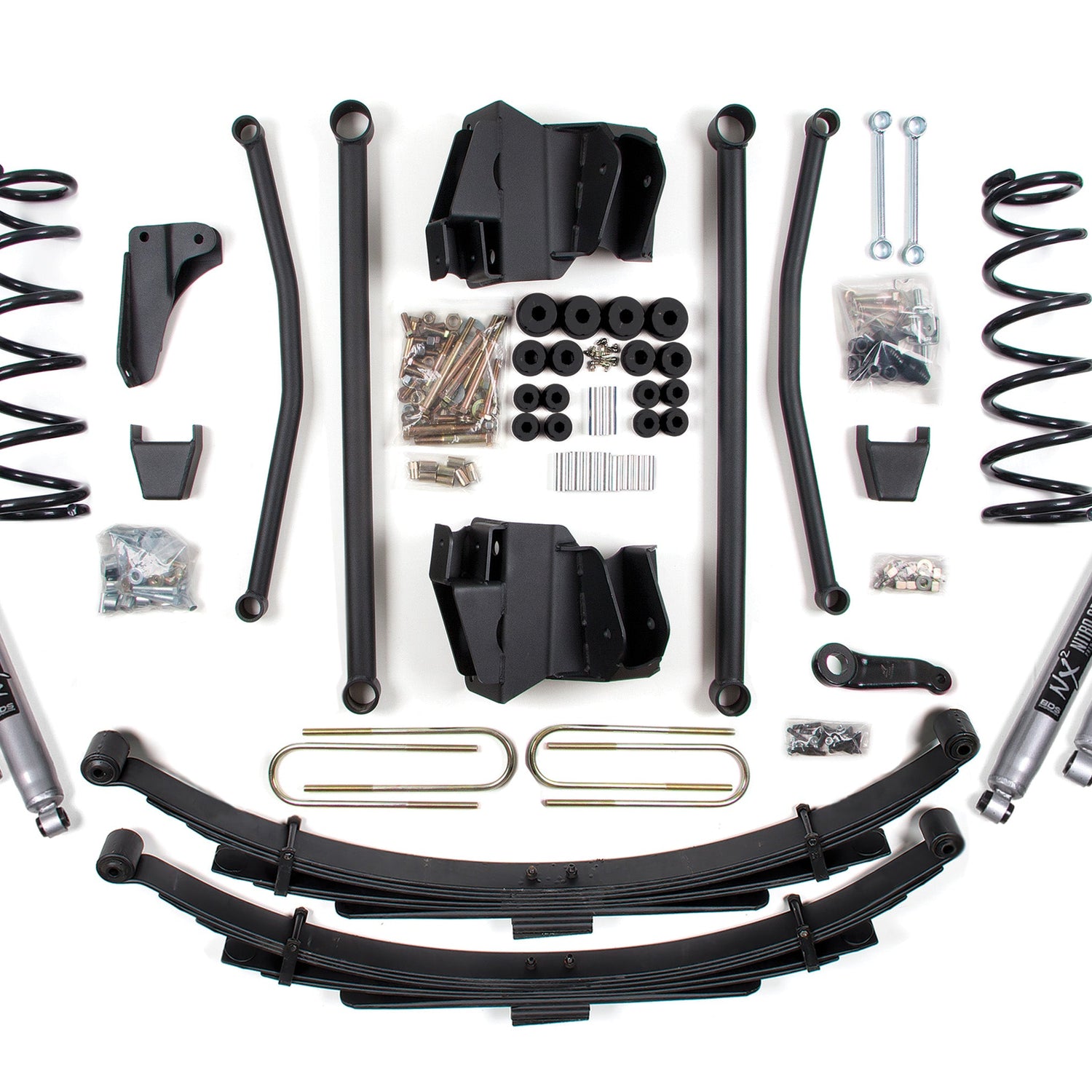 4-Inch Lift Kit - Long Arm for 2009-2013 Dodge Ram 2500 Power Wagon 4WD Gas