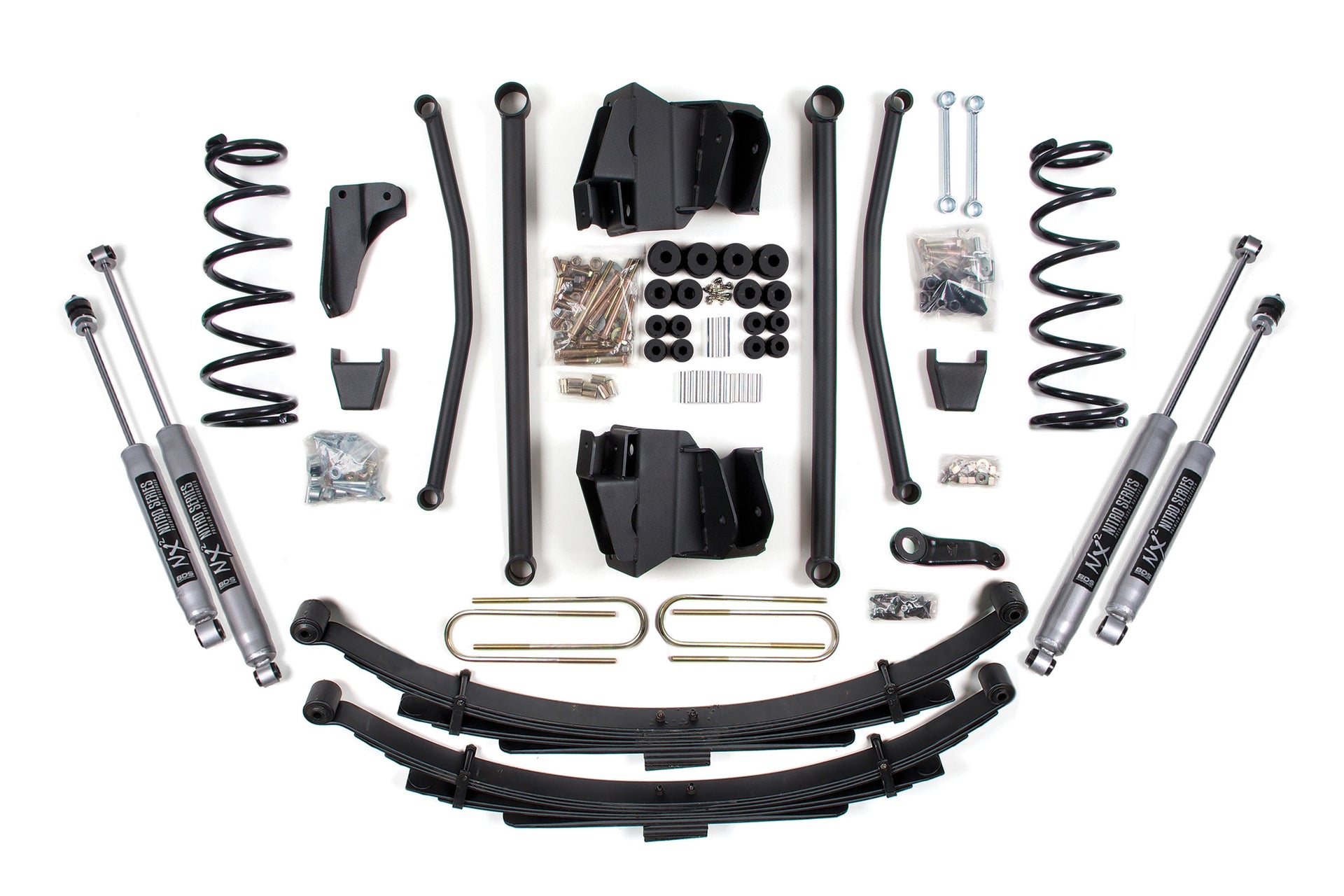 4-Inch Lift Kit - Long Arm for 2009-2013 Dodge Ram 2500 Power Wagon 4WD Gas
