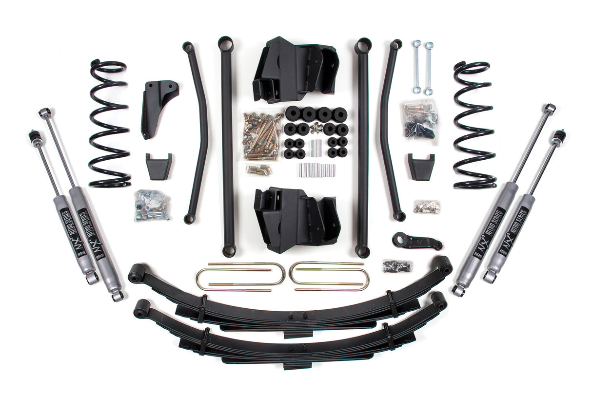 4-Inch Lift Kit - Long Arm for 2008 Dodge Ram 2500 Power Wagon 4WD Gas