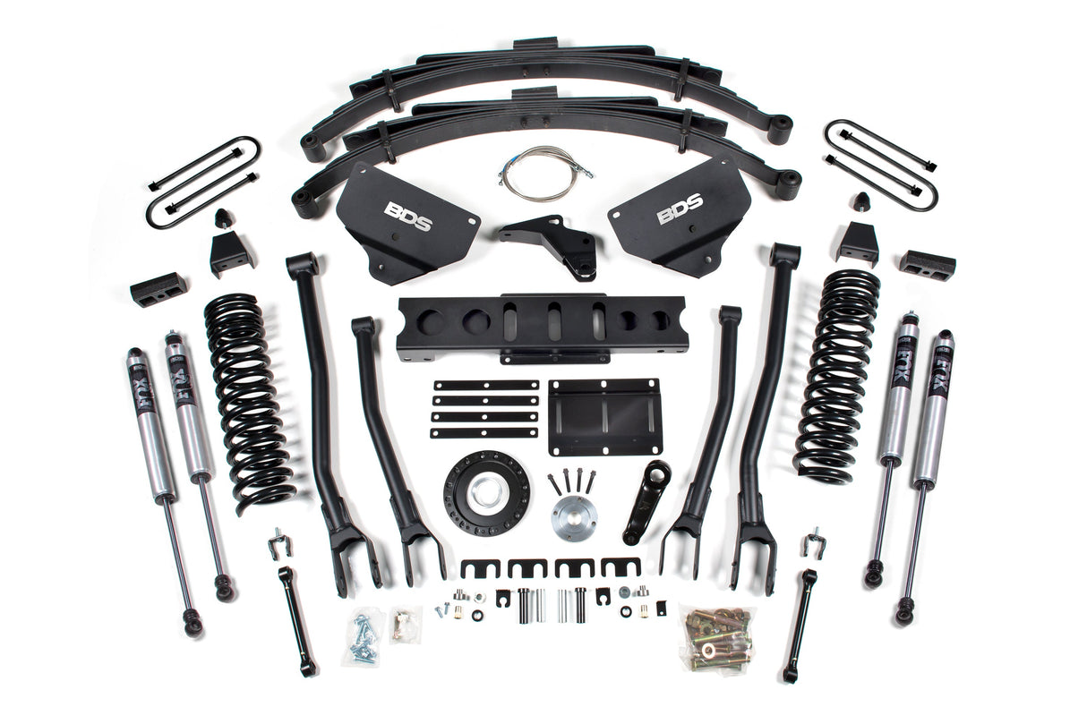 8-Inch lift Kit w/ 4-Link for 2013-2018 Dodge Ram 3500 4WD Diesel