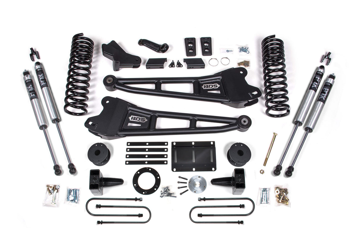 5.5-Inch Lift Kit w/ Radius Arm for 2013-2018 Dodge Ram 3500 w/ Rear Air Ride 4WD Gas