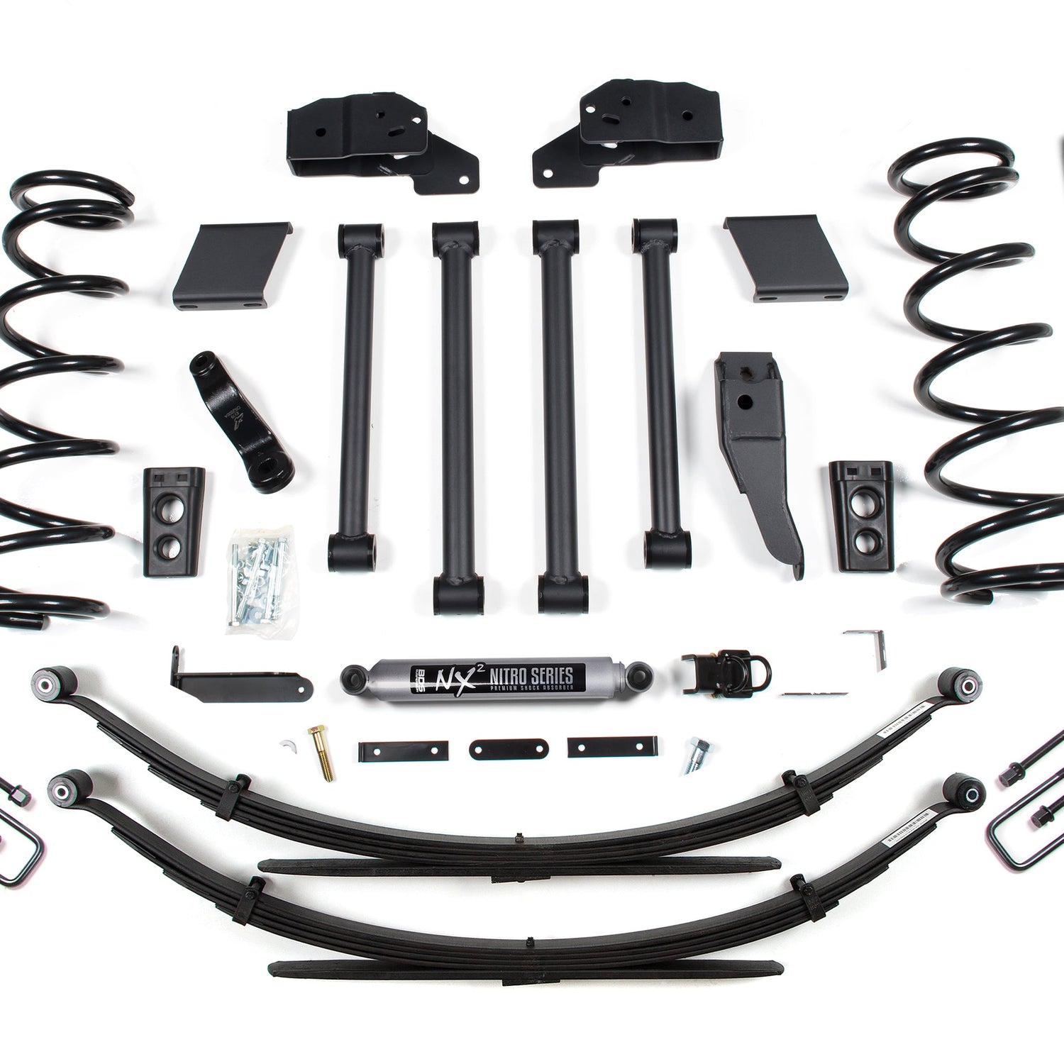 5-Inch Lift Kit for 2000-2002 Dodge Ram 2500/3500 4WD
