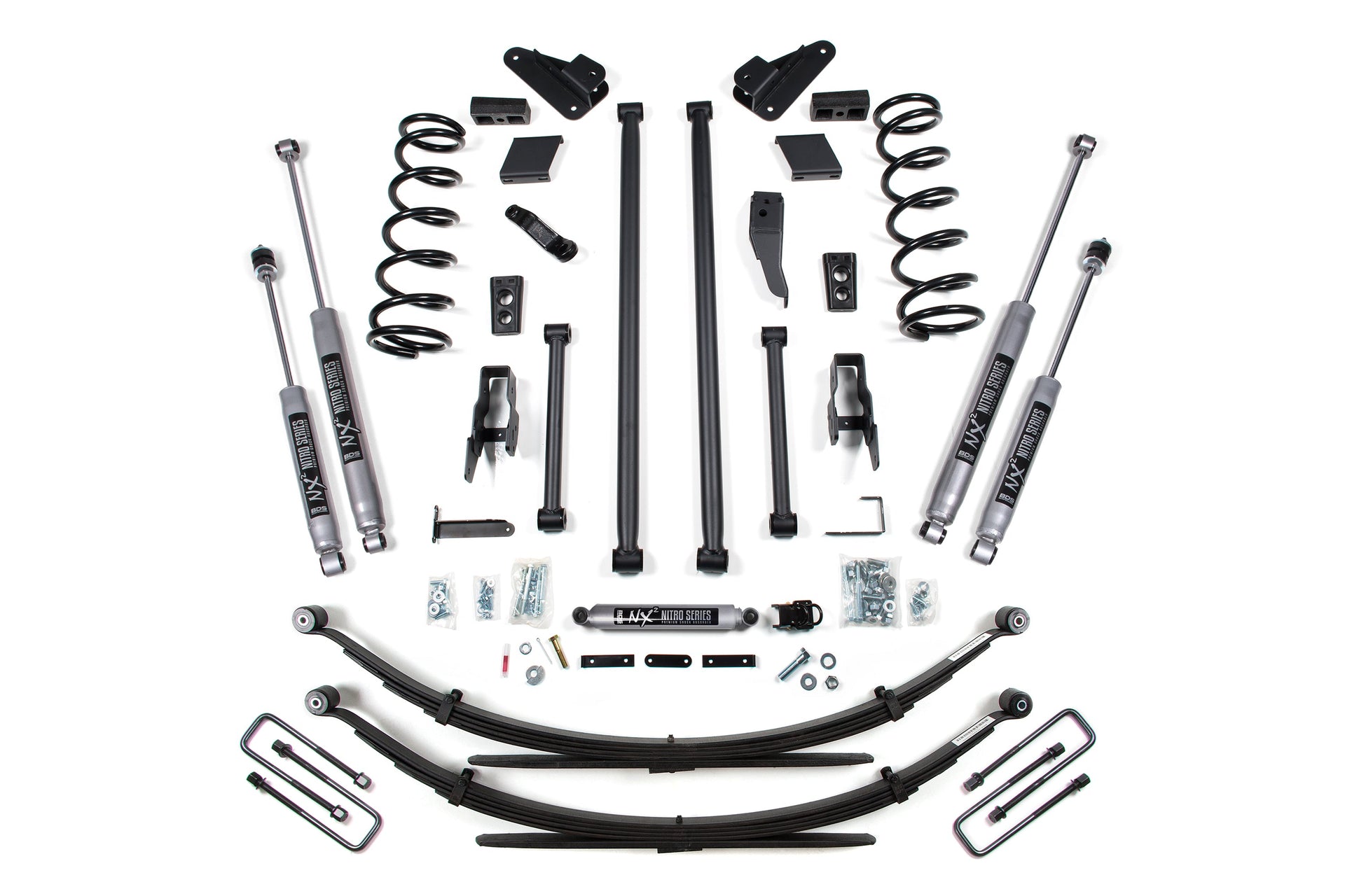 5-Inch Lift Kit - Long Arm Conversion for 2000-2002 Dodge Ram 2500/3500 4WD