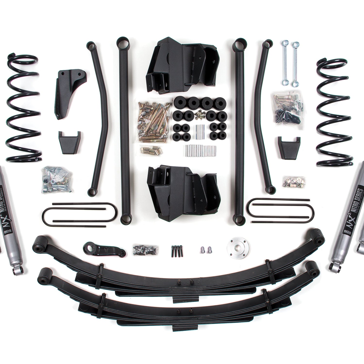 8-Inch Lift Kit - Long Arm for 2003-2007 Dodge Ram 2500/3500 4WD Diesel
