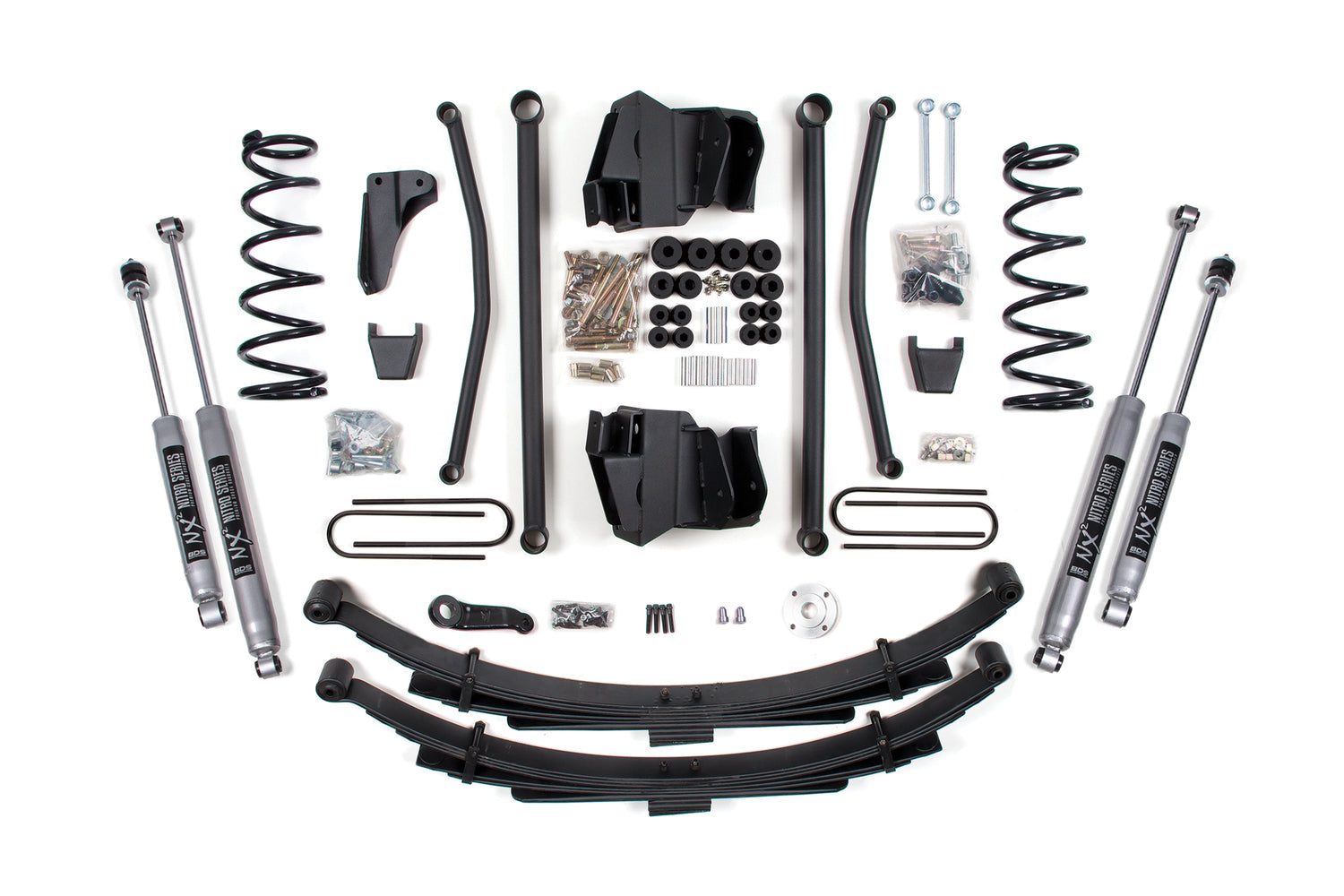 8-Inch Lift Kit - Long Arm for 2003-2007 Dodge Ram 2500/3500 4WD Diesel