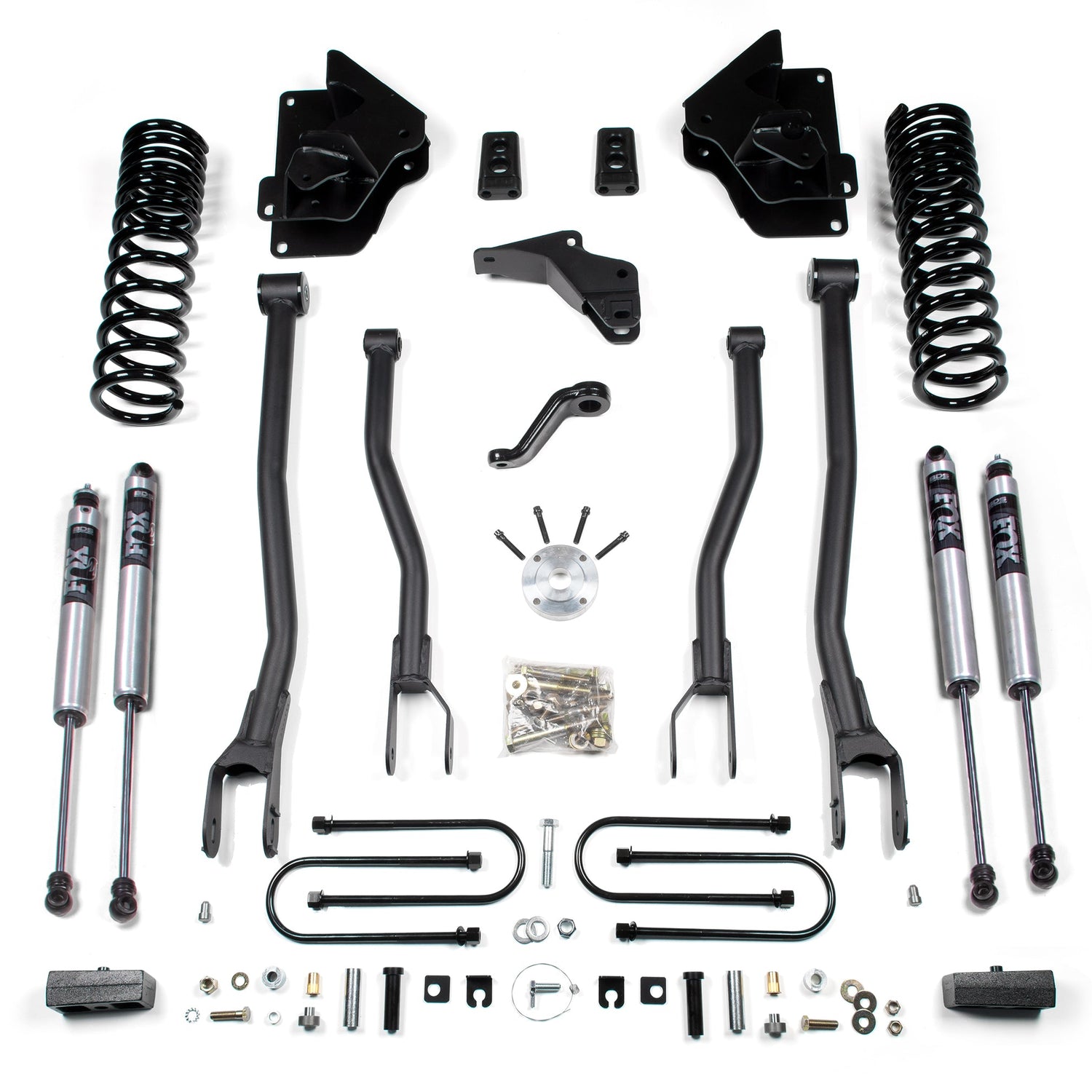 4-Inch Lift Kit w/ 4-Link for 2013-2018 Dodge Ram 3500 4WD Diesel
