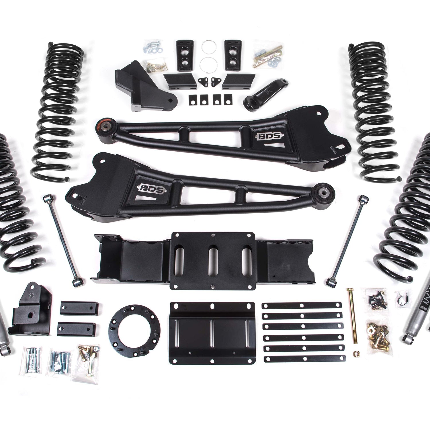 6-Inch Lift Kit w/ Radius Arm for 2019-2024 Dodge Ram 2500 4WD Diesel