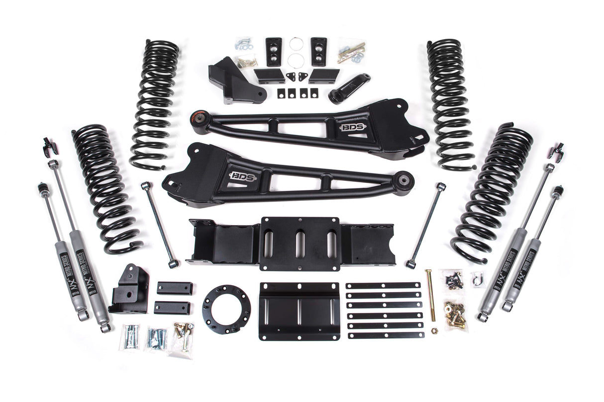 5.5-Inch Lift Kit w/ Radius Arm for 2019-2024 Dodge Ram 2500 4WD Gas