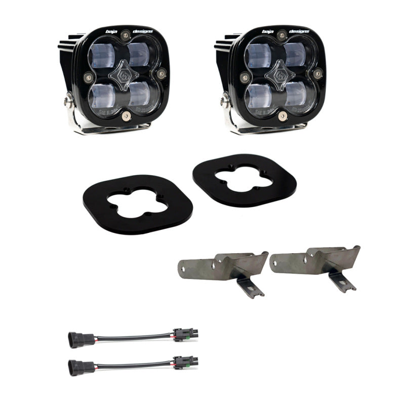 Baja Designs 11-16 Ford Super Duty Squadron Pro Series Fog Pocket Kit