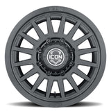 ICON Recon SLX 18x9 8x6.5 BP 12mm Offset 5.5in BS 121.4mm Hub Bore Satin Black Wheel