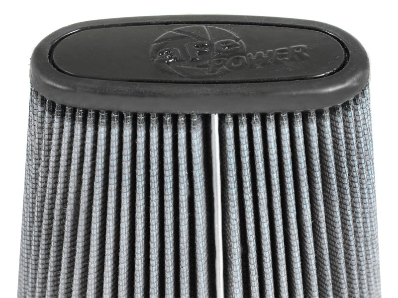 aFe Magnum FLOW Air Filter Pro DRY S (7-3/4x5-3/4in) F x (9x7in) B x (6x2-3/4in) T x (9-1/2in) H