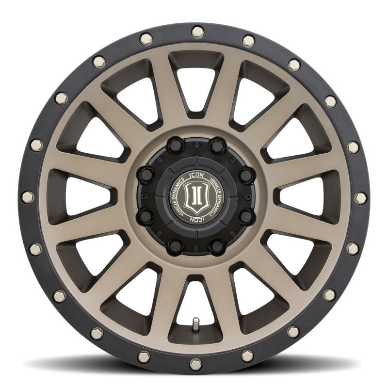 Icon Alloys Compression HD Bronze | 18x9 | 12mm Offset | 8x180 | 5 1 2 in