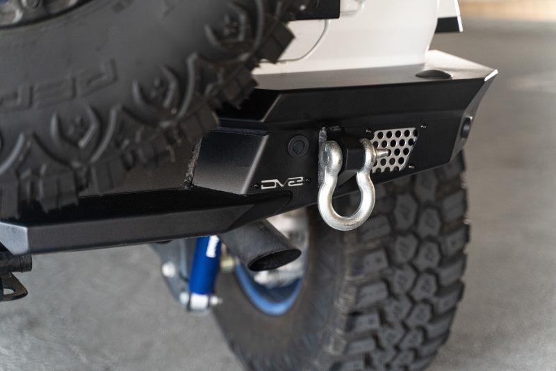 DV8 Offroad 2018 Jeep Wrangler JL MTO Series Rear Bumper w/ Optional Tire Carrier