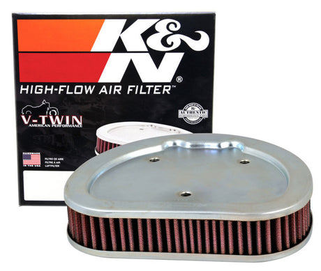 K&N Replacement Air Filter 1.625in H x 7.5in L for Harley-Davidson