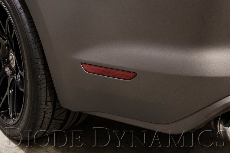 Diode Dynamics 15-21 Ford Mustang LED Sidemarkers - Red (set)