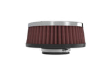 K&N Universal Round Clamp-On Air Filter 2in. Flange / 5-3/8in. OD / 2in. Height