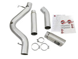 aFe Atlas Exhaust 5in DPF-Back Aluminized Steel w/ Polished Tips 16-17 GM Diesel Truck V8-6.6L (td)