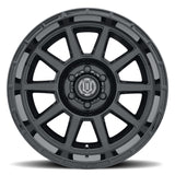 ICON Recoil 20x10 6x5.5 -24mm Offset 4.5in BS Gloss Black Wheel