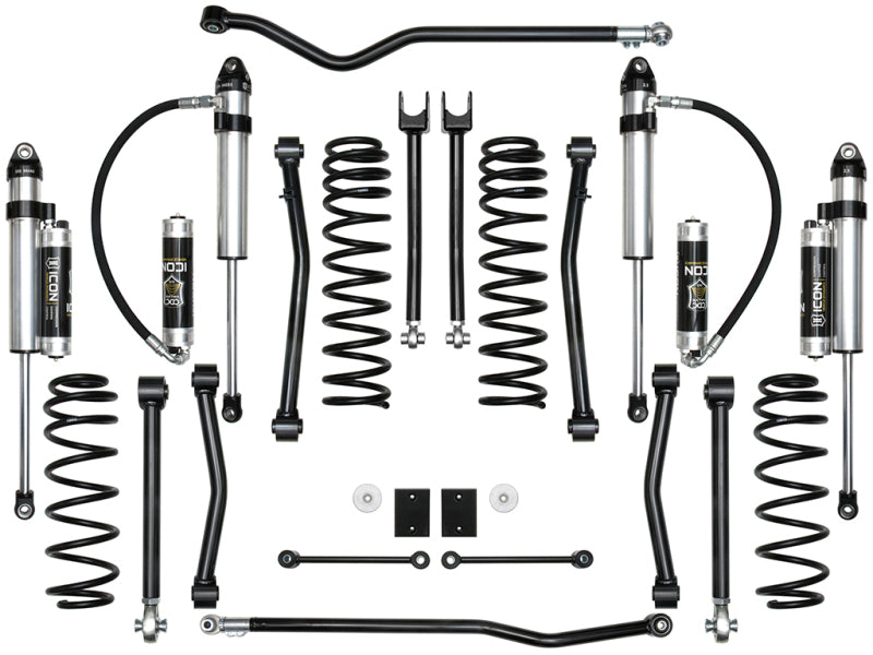 ICON 2018-Up Jeep JL Wrangler, 2.5" Lift, Stage 8 Suspension System