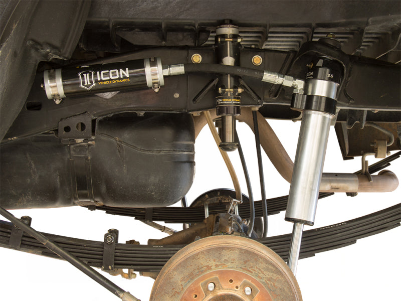 ICON 2005-2023 Toyota Tacoma, Rear, 2.5 Aluminum Series RXT Remote Reservoir Shocks, Pair