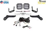 Diode Dynamics 17-20 Ford Raptor SS5 Bumper LED Pod Light Kit - Pro White Driving