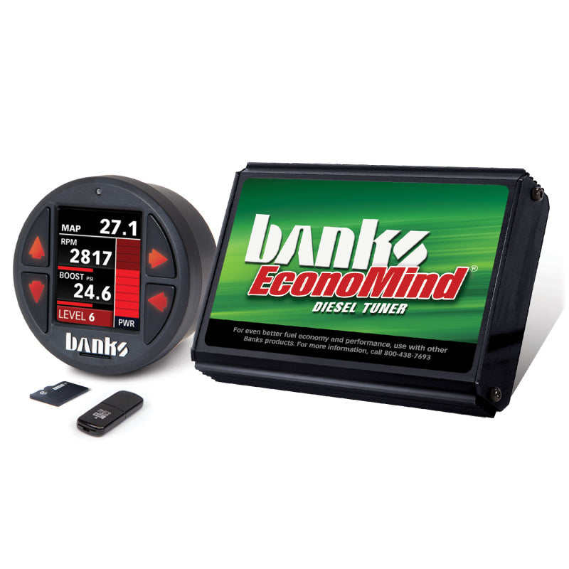 Banks Power 07-10 Chevy/GMC 2500/3500 6.6L LMM Economind Diesel Tuner w/ Banks iDash-1.8 DataMonster