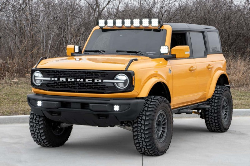 Diode Dynamics Bronco SS5 Sport CrossLink Windshield - Yellow Combo Lightbar Kit