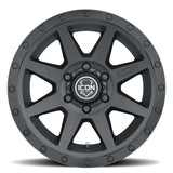 ICON Rebound 18x9 5x150 25mm Offset 6in BS 110.1mm Bore Double Black Wheel