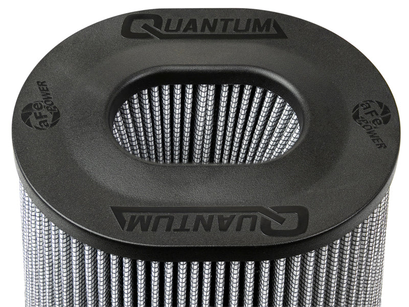 aFe Quantum Pro DRY S Air Filter Inverted Top - 5.5inx4.25in Flange x 9in Height - Dry PDS