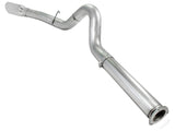 aFe Atlas 5in DPF-Back Aluminized Steel Exh Sys, Ford Diesel Trucks 11-14 v8-6.7L (td) Polished tip