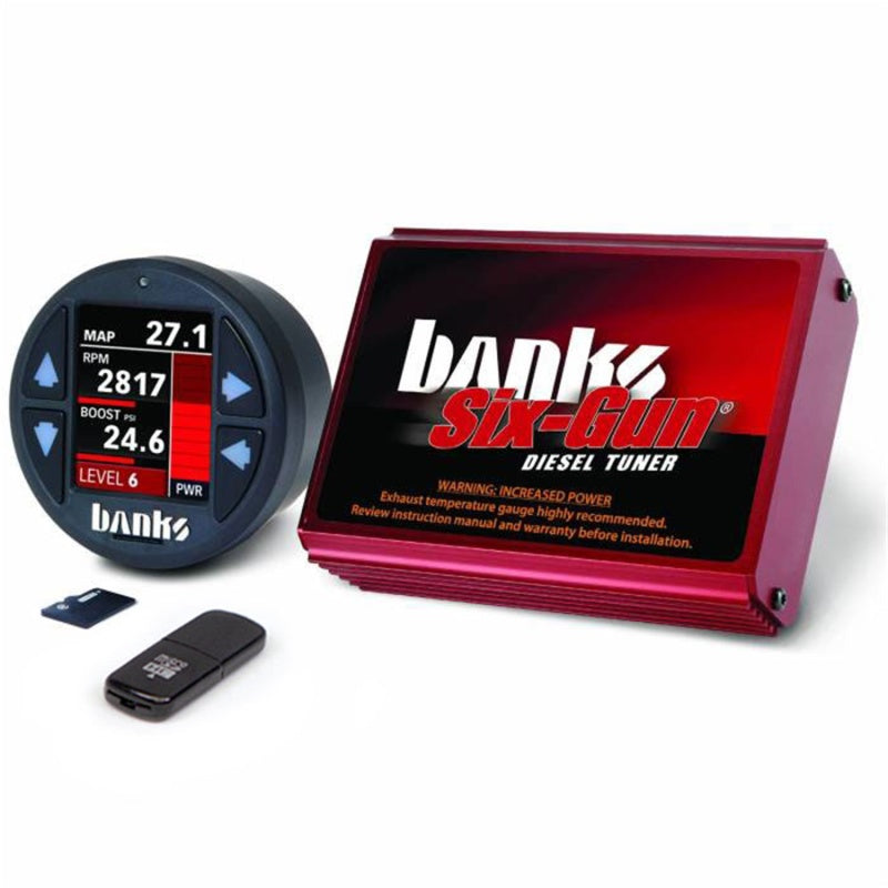 Banks 01-04 Chevy/GMC 2500/3500 6.6L LB7 Six-Gun Diesel Tuner w/ iDash-1.8 DataMonster